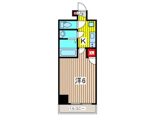 オーキッドレジデンス西川口【3階】の間取り