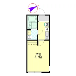 グランディール磯子【1階】の間取り