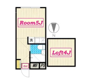 アップルハウス等々力【2階】の間取り