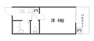 コーポ松原I【2階】の間取り