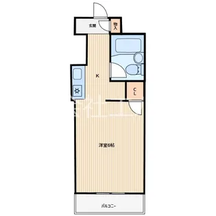 スカイコート西川口【3階】の間取り