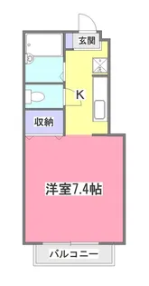 マーメイド【1階】の間取り