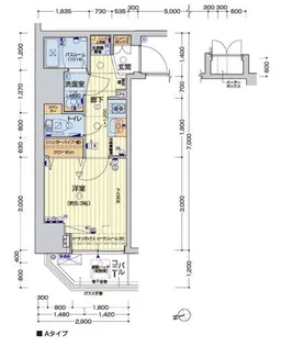 レオンコンフォート池田山【8階】の間取り