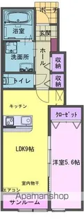 ラポール北鬼柳 A【1階】の間取り