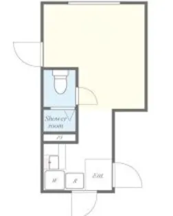 レジデンストーキョー北上野【4階】の間取り