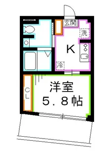 ガーデンテラス【1階】の間取り