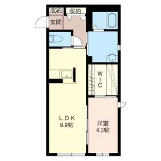 シャーメゾン B【2階】の間取り