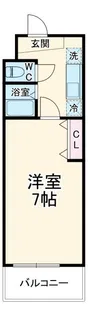 コートタジュール【3階】の間取り