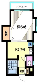 タウンコート久が原【3階】の間取り