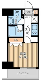 City Lux Tobe【3階】の間取り