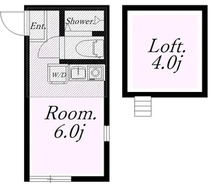 ユナイト鶴見 グランチャコ【1階】の間取り