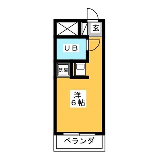 シティコア岐阜【2階】の間取り