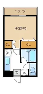 ドミール石鍋【1階】の間取り