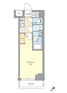 AIFLAT渋谷西原【2階】の間取り
