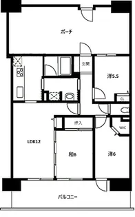 グリーンフォレストストーリーズ【8階】の間取り