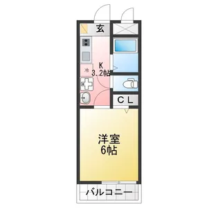 ココペリ金沢文庫【3階】の間取り