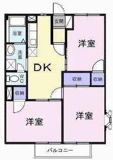 アメニティーコーポ【2階】の間取り