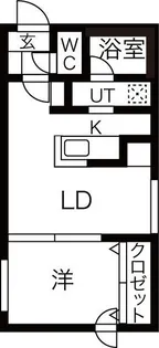 エスポアール前田【1階】の間取り