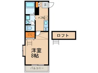 ルート門松駅I【1階】の間取り