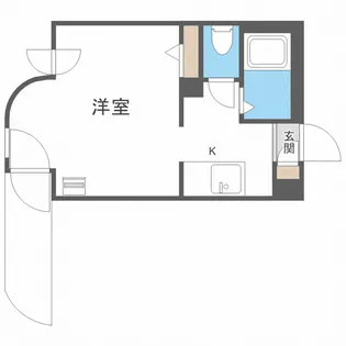 ヒューマンプラザ北大前【3階】の間取り