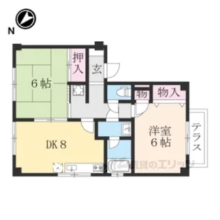 ルミナス【1階】の間取り