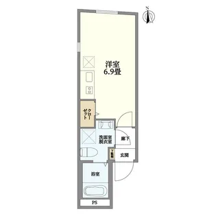 No1浅草【3階】の間取り