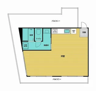 江原コーポ【3階】の間取り