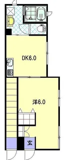 シャーメゾンクレア【1階】の間取り