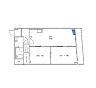 スターレジデンス南堀江【3階】の間取り