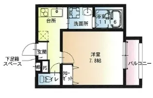 フジパレス小松ノース【2階】の間取り