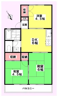 パレス近山【2階】の間取り