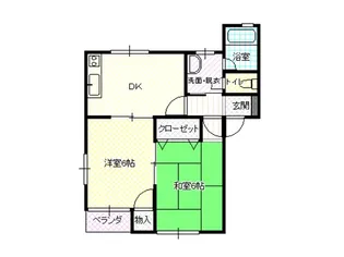 ドエルI【2階】の間取り