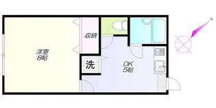 ニューウイング中目黒【2階】の間取り