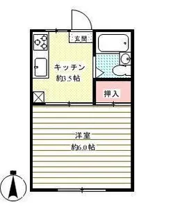 ビレッジSAKURA【1階】の間取り