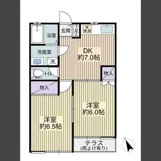 TSUMUGI【1階】の間取り