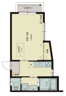 志幸79LINE【1階】の間取り