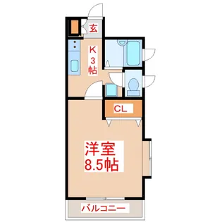 シーサイド平川【2階】の間取り