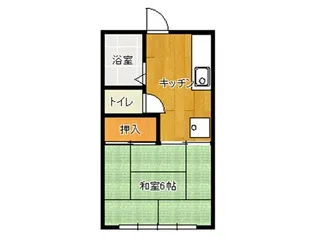桜美荘【2階】の間取り