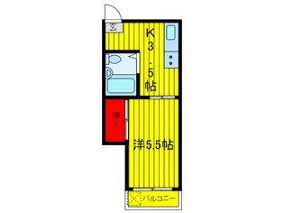 フェニックス1【3階】の間取り