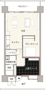 コーシャハイツ港1号棟 (大阪市住まい公社)【9階】の間取り
