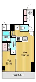仲町コーポラス【5階】の間取り