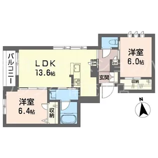 メゾングランデ【2階】の間取り