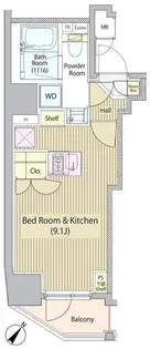 NJK MARQUIS OMOTESANDO【3階】の間取り