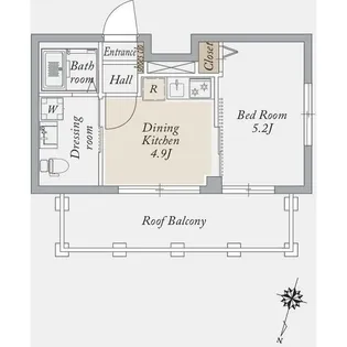 アーバンパーク王子【4階】の間取り