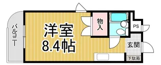 アイビーコート2【3階】の間取り