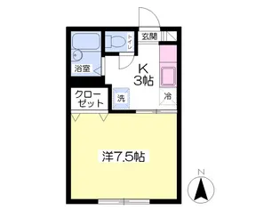 フリーアメニティ【1階】の間取り