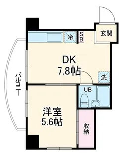 桜ビル【6階】の間取り