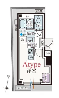 b’CASA川口青木【1階】の間取り