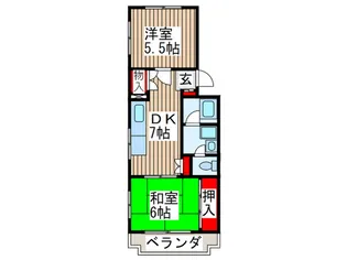 守屋ビル【2階】の間取り