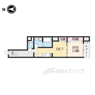クリスタルガーデン【2階】の間取り